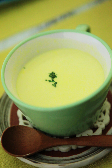 a heart-warming corn soup